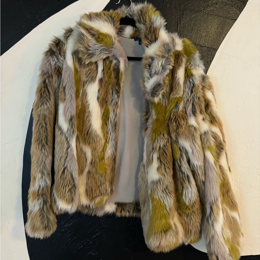 faux fur coat